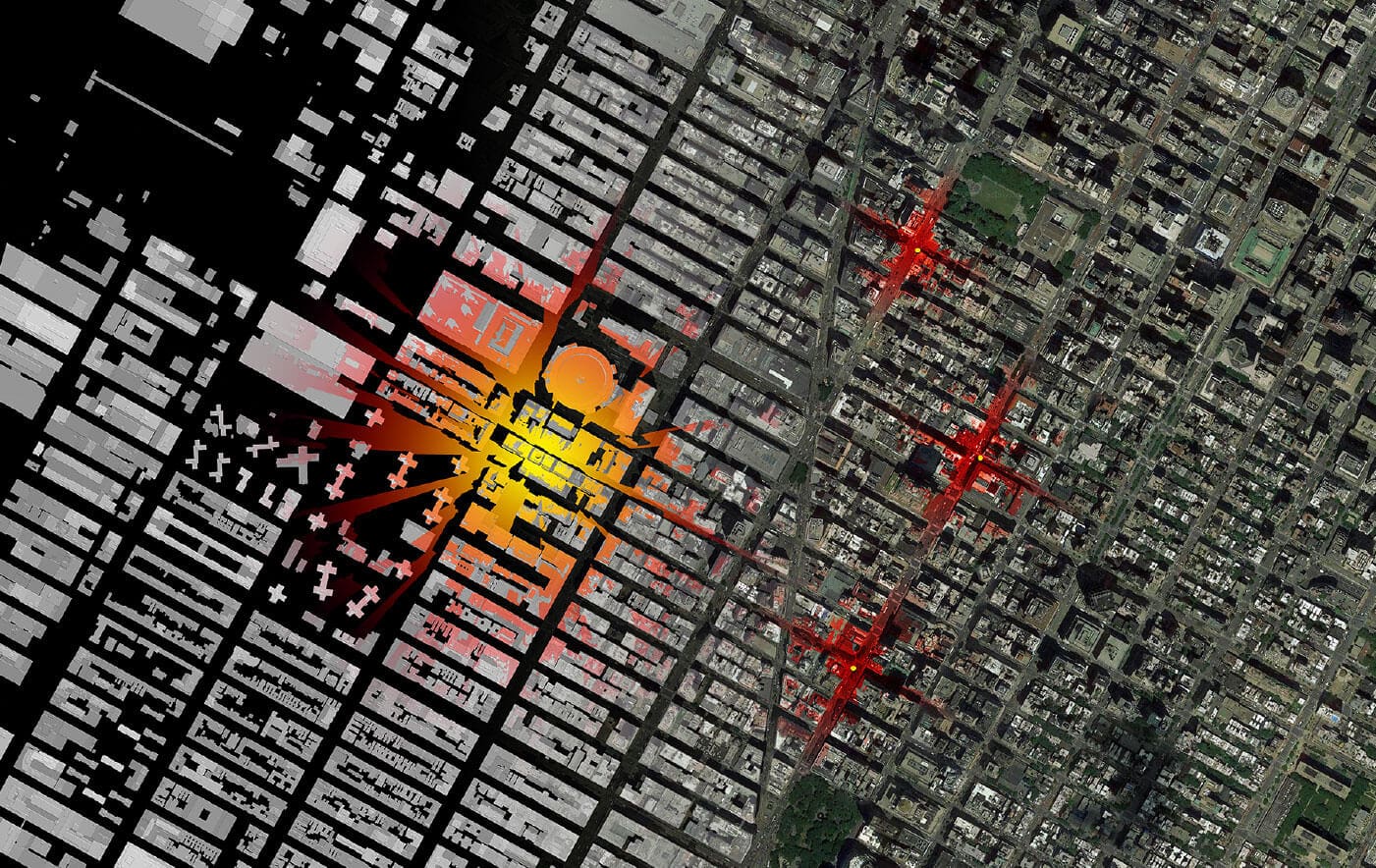 location intelligence city map